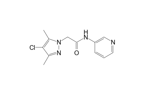1H-Pyrazole-1-acetamide, 4-chloro-3,5-dimethyl-N-(3-pyridinyl)-