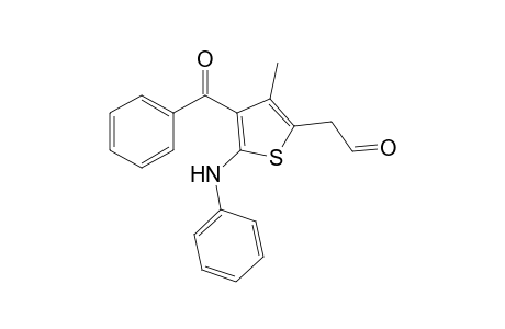 4-Benzoyl-3-methyl-5-(phenylamino)thiophene-2-ethanone