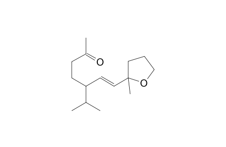 (E)-5-Isopropyl-7-(2-methyl-tetrahydrofur-2-yl)-hept-6-en-2-one