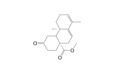 1,4,4a,4b,5,6,10,10a-Octahydro-10a.beta.-methoxycarbonyl-4b.beta.,8-dimethyl-3(2H)-phenanthrenone