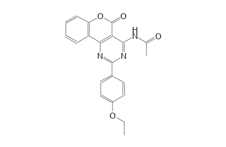 N-[2-(4-ethoxyphenyl)-5-oxo-5H-chromeno[4,3-d]pyrimidin-4-yl]acetamide