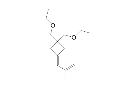 1,1-Bis(ethoxymethyl)-3-(2-methylallylidene)cyclobutane