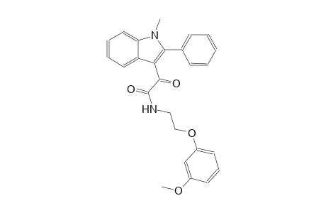 1H-indole-3-acetamide, N-[2-(3-methoxyphenoxy)ethyl]-1-methyl-alpha-oxo-2-phenyl-