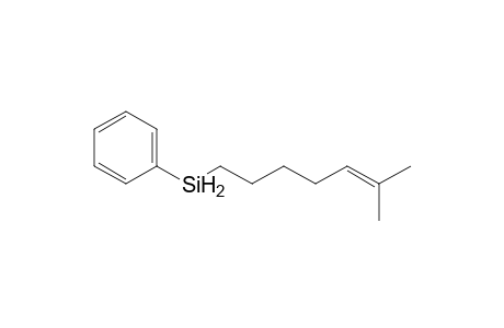2-Methyl-7-(phenylsilyl)hep-2-ene
