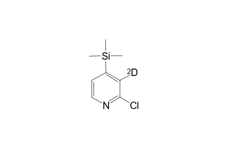 2-Chloro-[3-2H]-4-pyridyl(trimethyl)silane