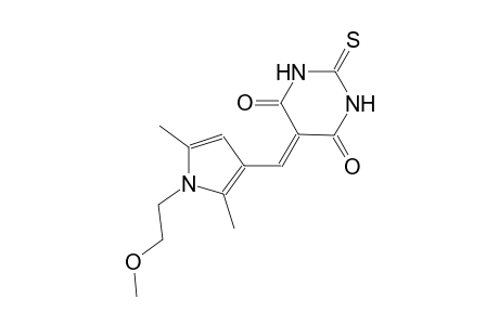 5-{[1-(2-methoxyethyl)-2,5-dimethyl-1H-pyrrol-3-yl]methylene}-2-thioxodihydro-4,6(1H,5H)-pyrimidinedione