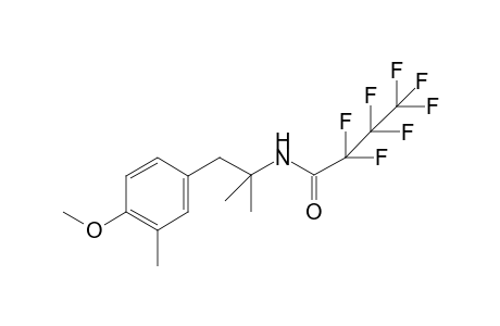 2,2,3,3,4,4,4-heptafluoro-N-(1-(4-methoxy-3-methylphenyl)-2-methylpropan-2-yl)butanamide