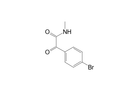 2-(4-bromophenyl)-2-keto-N-methyl-acetamide