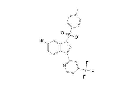 4-TRIFLUOROMETHYL-2-[3'-(N-TOLUENESULFONYL-6'-BROMOINDOLYL)]-PYRIDINE