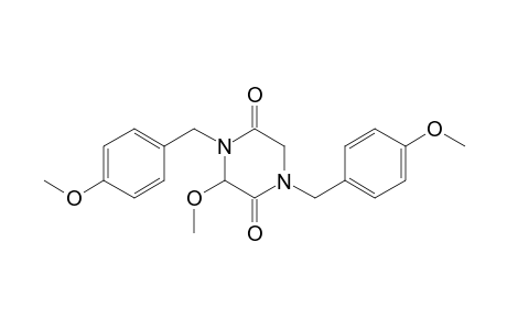 2,5-Piperazinedione, 3-methoxy-1,4-bis[(4-methoxyphenyl)methyl]-