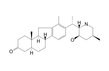 (4aS,6aR,11aS,11bS)-9-[(1S)-1-[(2S,3R,5S)-3-hydroxy-5-methylpiperidin-2-yl]ethyl]-10,11b-dimethyl-2,4,4a,5,6,6a,11,11a-octahydro-1H-benzo[a]fluoren-3-one