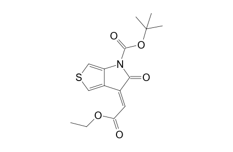 (E)-3-(Carboethoxymethylene)-2-oxo-1-(tert-butoxycarbonyl)-2,3-dihydrothieno[3,4-b]pyrrole