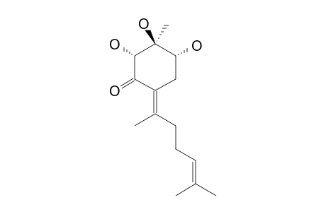 (2R,3S,4R,6E)-2,3,4-trihydroxy-3-methyl-6-(6-methylhept-5-en-2-ylidene)cyclohexan-1-one