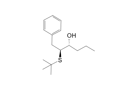(2S,3R)-2-tert-Butylthio-1-phenylhexan-3-ol