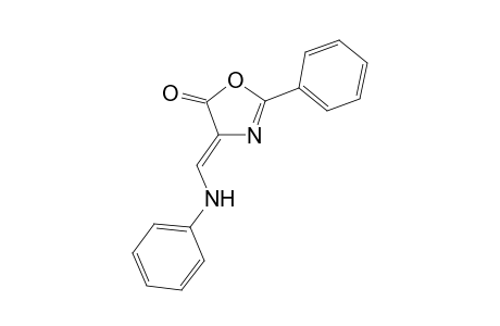 (4Z)-4-(Anilinomethylene)-2-phenyl-1,3-oxazol-5(4H)-one