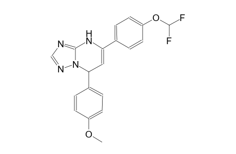 5-[4-(difluoromethoxy)phenyl]-7-(4-methoxyphenyl)-4,7-dihydro[1,2,4]triazolo[1,5-a]pyrimidine