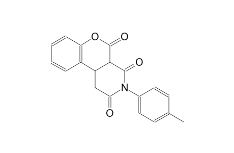 3-(4-Methylphenyl)-4a,10b-dihydro-1H-chromeno[3,4-c]pyridine-2,4,5-trione