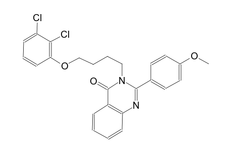 3-[4-(2,3-dichlorophenoxy)butyl]-2-(4-methoxyphenyl)-4(3H)-quinazolinone