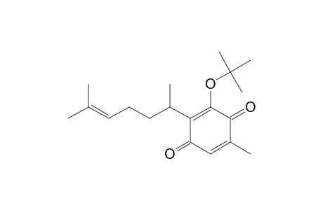 (+-)-3-tert-butoxy-2-(1,5-dimethylhex-4-enyl)-5-methylcyclohexa-2,5-diene-1,4-dione