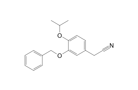 Benzeneacetonitrile, 4-(1-methylethoxy)-3-(phenylmethoxy)-
