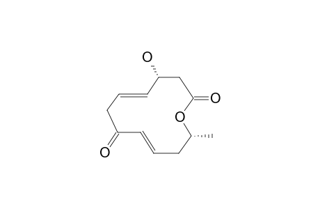 BALTICOLID;[(4E),(8E)]-3-HYDROXY-11-METHYLOXACYCLODODECA-4,8-DIENE-1,7-DIONE
