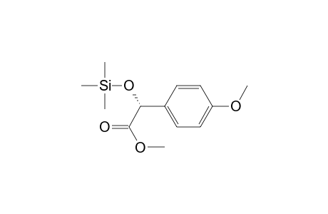 Benzeneacetic acid, 4-methoxy-.alpha.-[(trimethylsilyl)oxy]-, methyl ester, (R)-