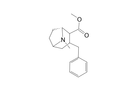 Methyl (1R)-8-Methyl-3-benzyl-8-azabicyclo[3.2.1]octane-2-carboxylate