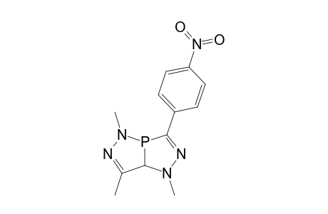 5,7A-DIHYDRO-1,5,7-TRIMETHYL-3-(4-NITROPHENYL)-1H-1,2,4-DIAZAPHOSPHOLO-[4,3-C]-[1,2,3]-DIAZAPHOSPHOLE