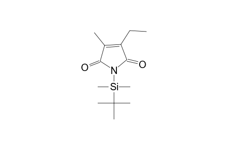 1-(tert-butyldimethylsilyl)-3-ethyl-4-methyl-1H-pyrrole-2,5-dione