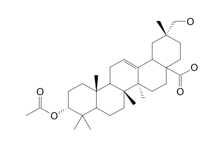 3.alpha.-O-Acetyl-Mesembryanthemoidigenic Acid