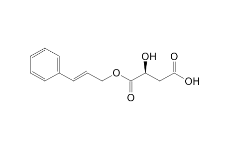 (2S)-2-Hydroxysuccinic Acid 1-Cinnamyl Ester