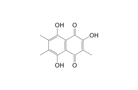 2,5,8-Trihydroxy-3,6,7-trimethyl-1,4-naphthoquinone