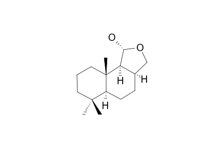 (1R,3aS,5aS,9aS,9bS)-6,6,9a-trimethyl-1,3,3a,4,5,5a,7,8,9,9b-decahydronaphtho[1,2-c]furan-1-ol