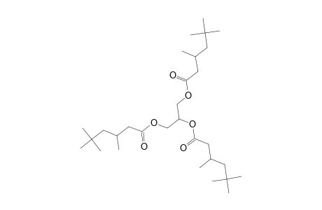 Hexanoic acid, 3,5,5-trimethyl-, 1,2,3-propanetriyl ester