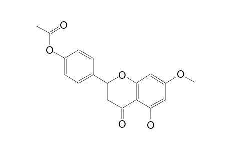 5,4'-Dihydroxy-7-methoxyflavanone, acetate