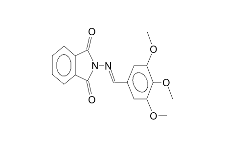 N-(3,4,5-trimethoxybenzylideneamino)phthalimide