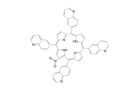 meso-2-Nitro-5,10,15,20-tetra(6-quinolinyl)porphyrin