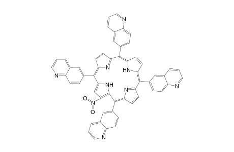 meso-2-Nitro-5,10,15,20-tetra(6-quinolinyl)porphyrin