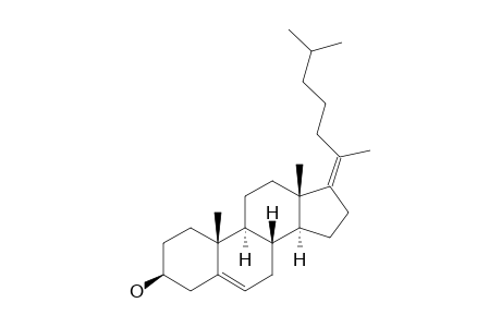 (Z)-3.beta.-Hydroxycholesta-5,17(20)-diene