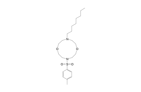4-OCTYL-10-(4'-METHYLBENZENESULFONYL)-4,10-DIAZA-1,7-DIOXACYCLODECANE