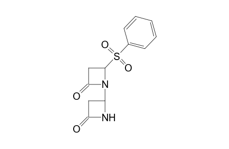 N-(Azetidin-2-one-1yl)-4-phenylsulfonylazetidin-2-one