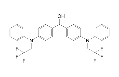 Bis(4-(phenyl(2,2,2-trifluoroethyl)amino)phenyl)methanol