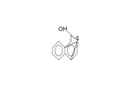 Hydroxy-(1-naphthyl)-carbenium cation