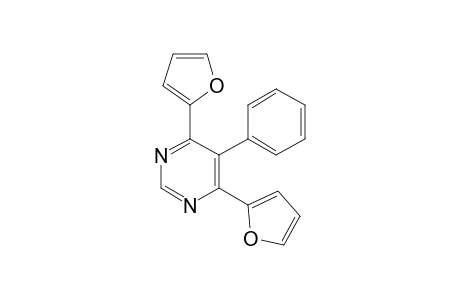 5-Phenyl-4,6-bis(2-furyl)pyrimidine