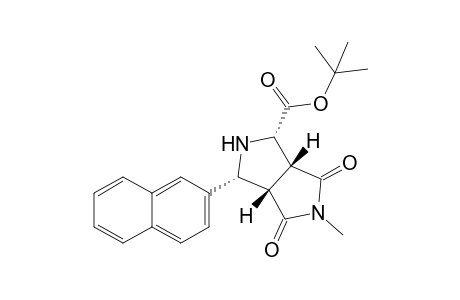tert-Butyl (1S,3R,3aS,6aR)-5-methyl-3-(2-naphthyl)-4,6-dioxooctahydropyrrolo[3,4-c]pyrrole-1-carboxylate