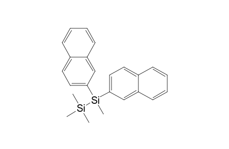 1,2,2,2-Tetramethyl-1,1-di(2-naphthyl)disilane