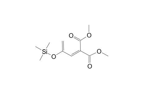 Malonic acid, 2-(2-trimethylsilyloxy)-2-propen-1-ylidene-, dimethyl ester