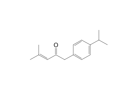 3-Penten-2-one, 4-methyl-1-[4-(1-methylethyl)phenyl]-