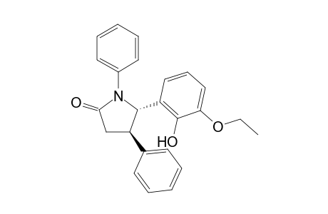 (4R,5S)-5-(3-Ethoxy-2-hydroxyphenyl)-1,4-diphenylpyrrolidin-2-one