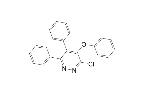 3-Chloro-4-phenoxy-5,6-diphenylpyridazine